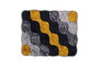 Mijölnir Juego de alfombrillas de baño Circle - Amarillo